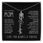 My Amazing Mom | First Country | Custom Name Necklace