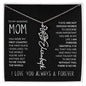 My Amazing Mom | First Country | Custom Name Necklace
