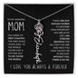 My Amazing Mom | First Country | Custom Name Necklace