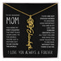 My Amazing Mom | First Country | Custom Name Necklace