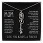 My Amazing Mom | First Country | Custom Name Necklace