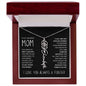 My Amazing Mom | First Country | Custom Name Necklace