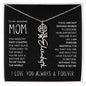 My Amazing Mom | First Country | Custom Name Necklace