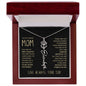 To My Loving Mom | My First Country | Custom Name Necklace