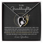 To My Granddaughter | Forever Love Necklace