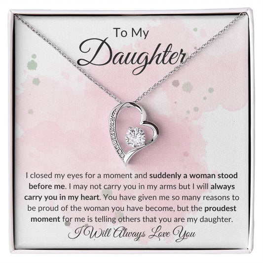 To My Daughter | Forever Love Necklace
