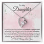 To My Daughter | Forever Love Necklace