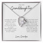 To My Granddaughter | Forever Love Necklace