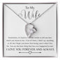 To My Wife | Forever Love Necklace
