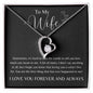 To My Wife | Hearts | Forever Love Necklace