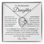 To My Daughter | Love Dad | Forever Love Necklace