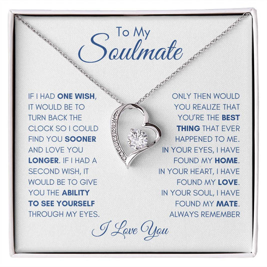 Soulmate | Sooner and Longer | Forever Love Necklace