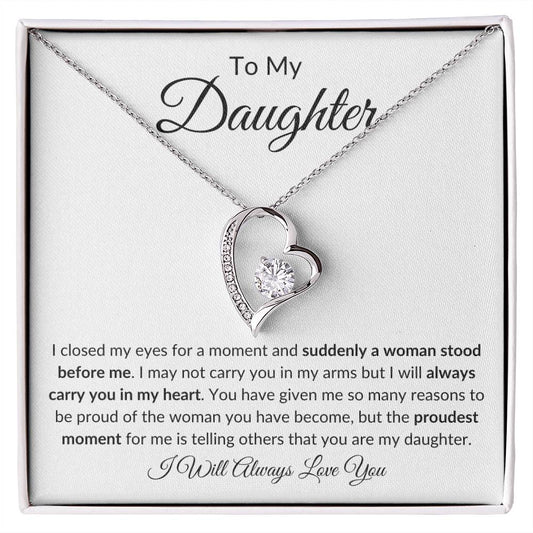 To My Daughter | Forever Love Necklace