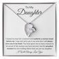 To My Daughter | Forever Love Necklace