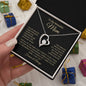 To My Beautiful Mom | Years, Joy, Tears | Love Knot Necklace