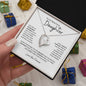 To My Daughter | Brave, Smart, Strong | Forever Love Necklace