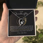 To My Granddaughter | Forever Love Necklace