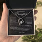 To My Daughter | Forever Love Necklace