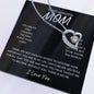Amazing Mom | You're My World | Forever Love Necklace
