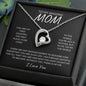 Amazing Mom | You're My World | Forever Love Necklace