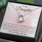To My Daughter | Forever Love Necklace