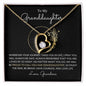 To My Granddaughter | Forever Love Necklace