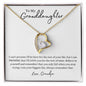 To My Granddaughter | Forever Love Necklace