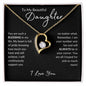 To My Daughter | Blessing | Forever Love Necklace