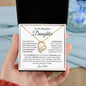 To My Daughter | Love Dad | Forever Love Necklace