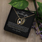 To My Granddaughter | Forever Love Necklace