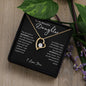To My Daughter | Blessing | Forever Love Necklace