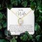 To My Wife | Forever Love Necklace