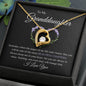 To My Granddaughter | Forever Love Necklace